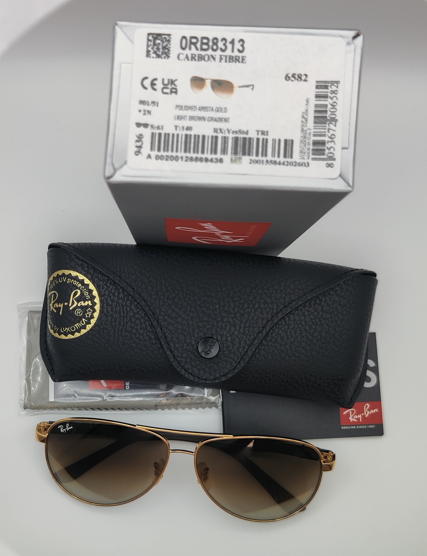 Ray Ban Sunglasses ORB8313 001/51 *2N