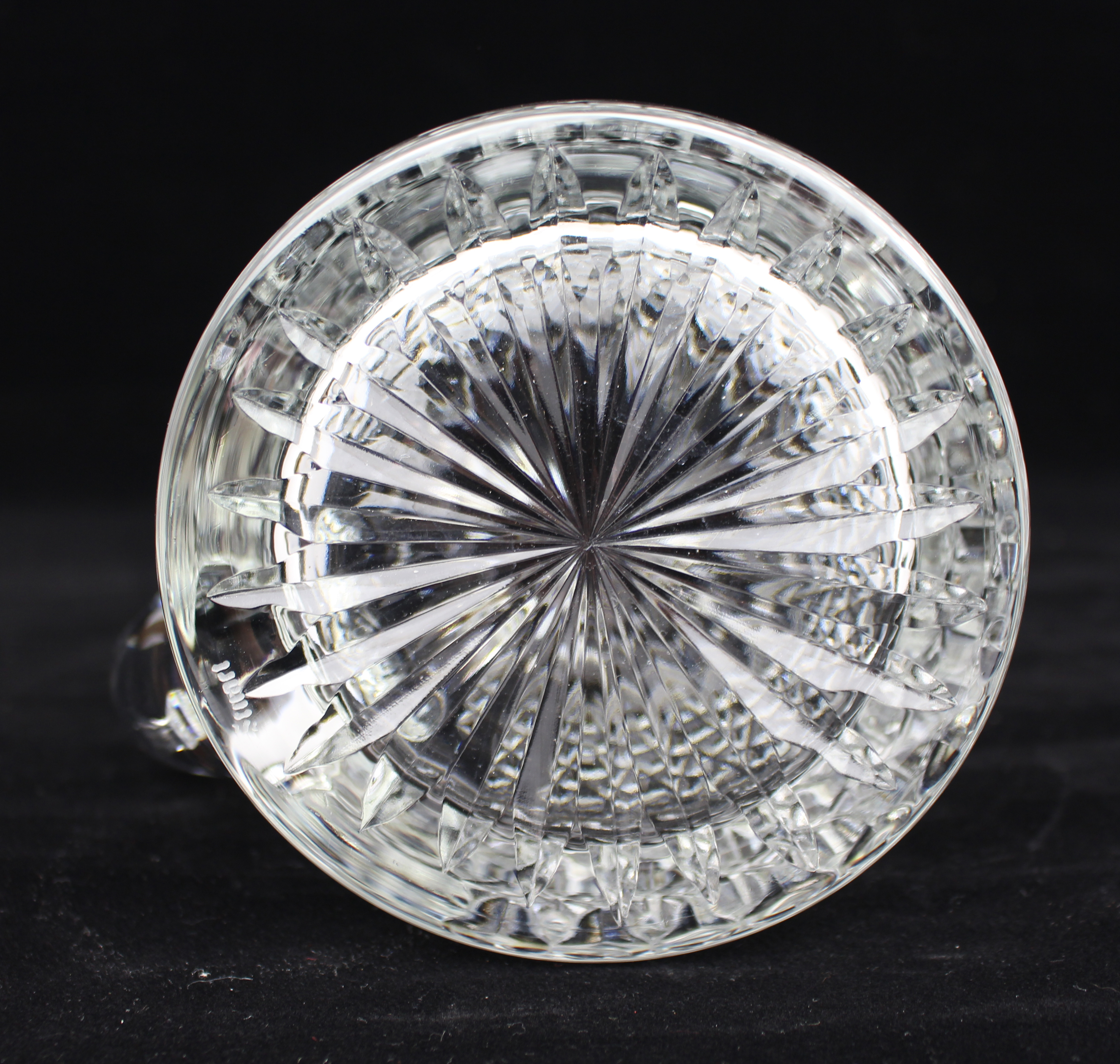 Fine Stuart Crystal Beaconsfield Pattern Cut Glass Jug