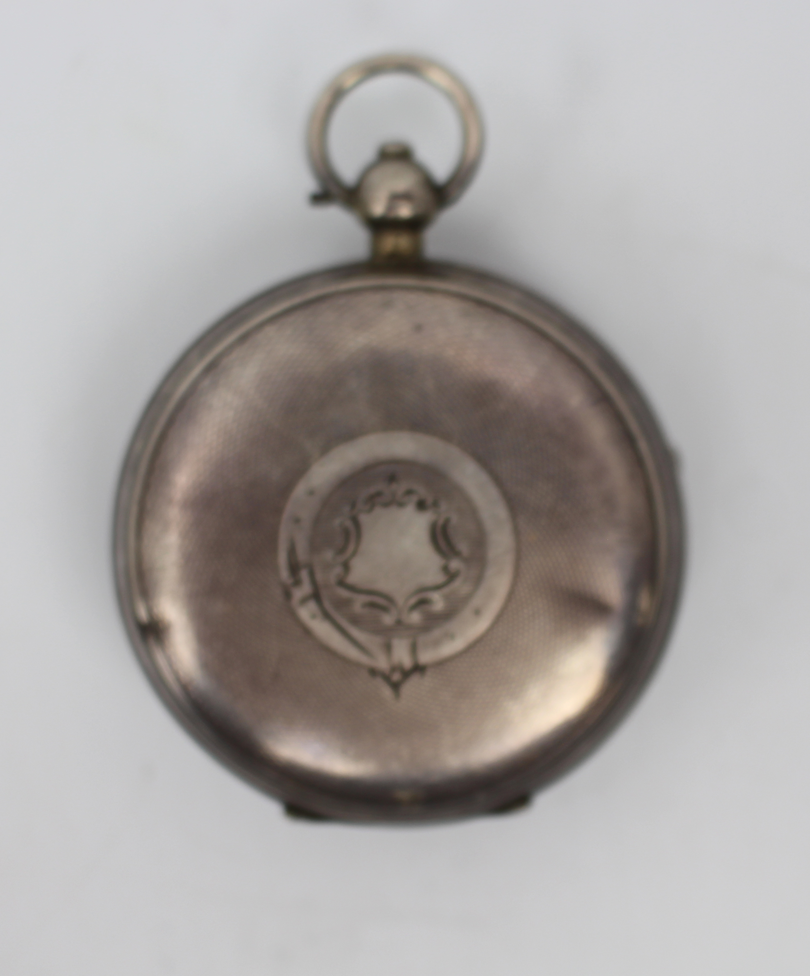 The Climate Ship Action Patent Silver Pocket Watch
