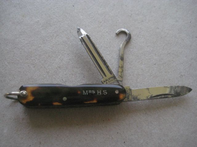 Antique Multibladed Penknife, c1900