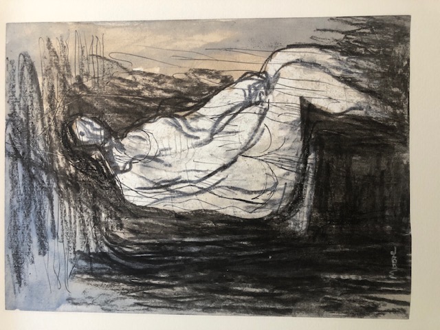 Two (2) Rare Henry Moore Lithographs. 1982