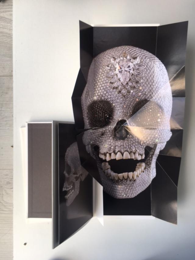 Damien Hirst (b 1965) For The Love God, Diamond Encrusted Skull, Hardback, 1st Ed, 2008, Sold Out