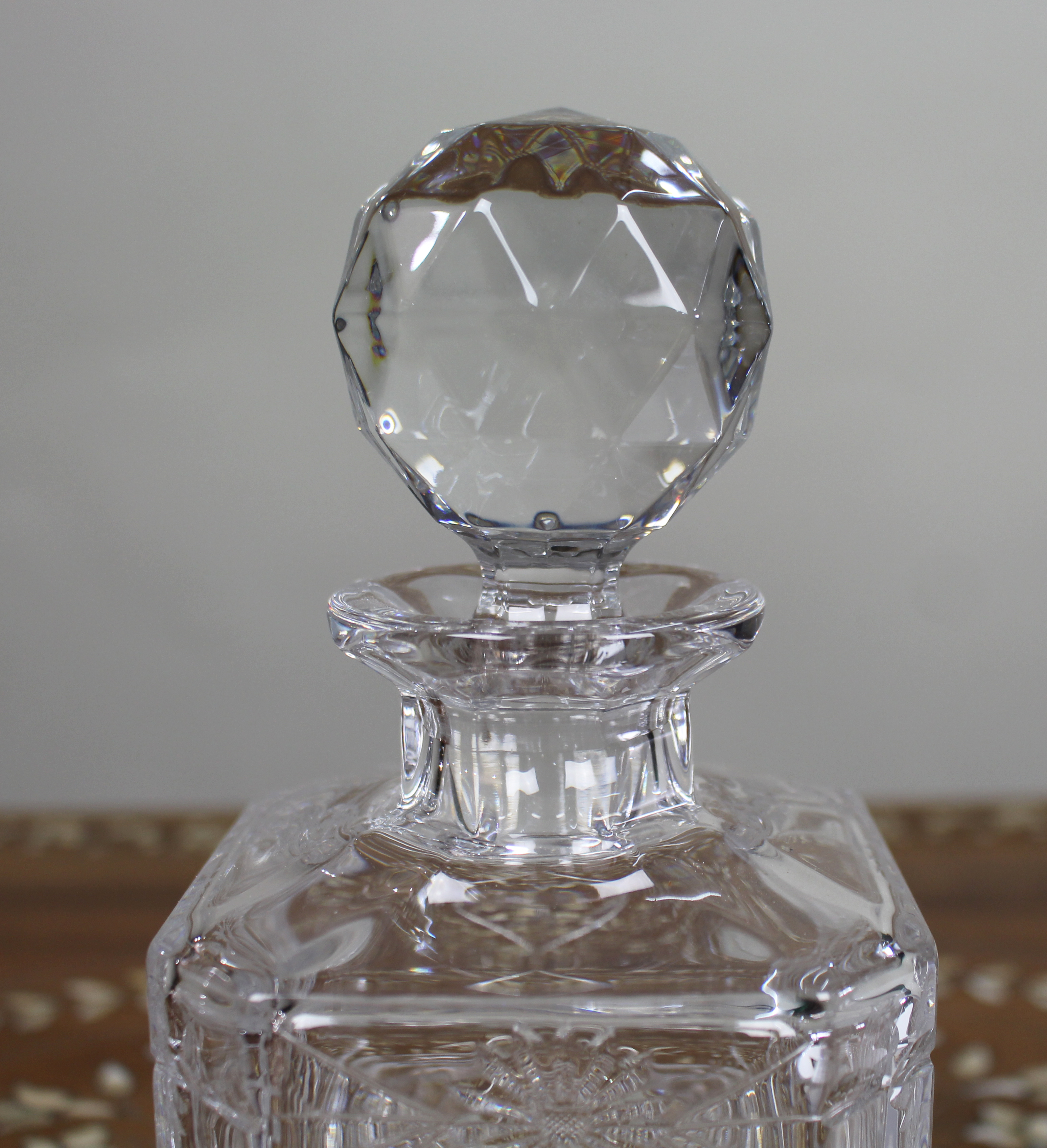 Stuart Beaconsfield Cut Spirit Decanter