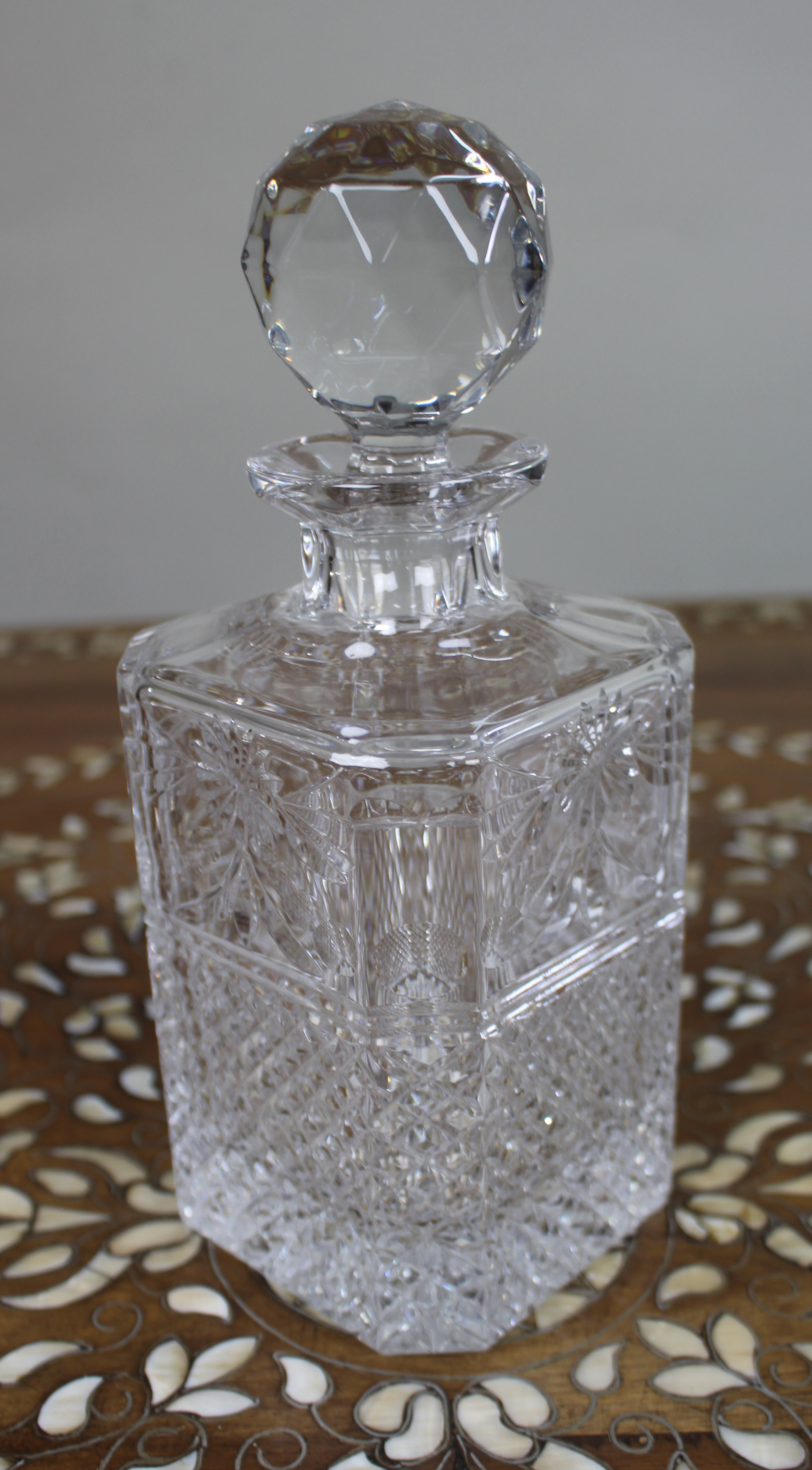 Stuart Beaconsfield Cut Spirit Decanter