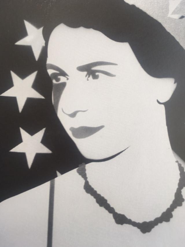 Pure Evil (b.1968) ‘Queen Elizabeth Brexit’, Screenprint, Artist's Proof, 2016