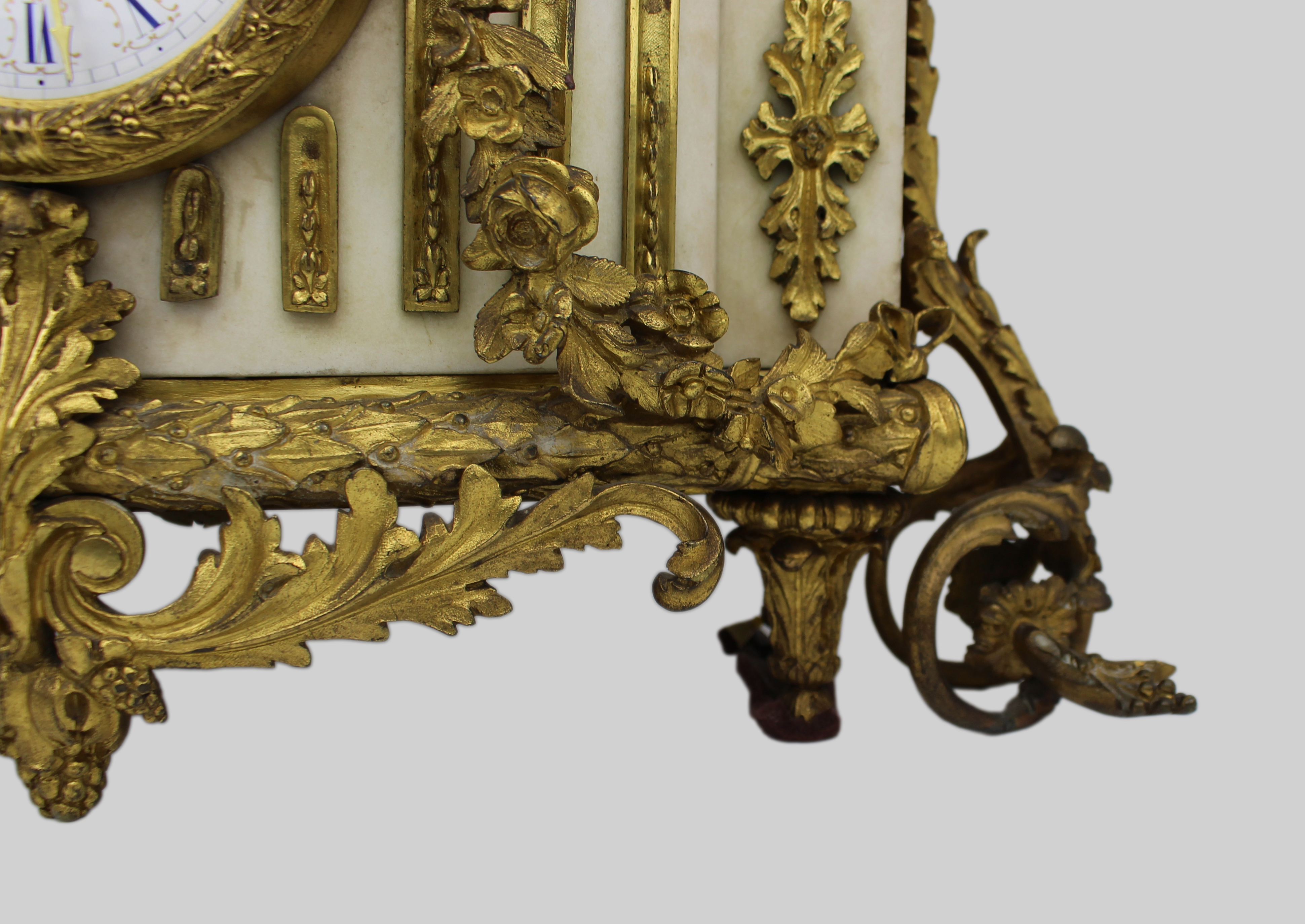 Fine 19th Century French Ormolu & Bronze Mantel Clock