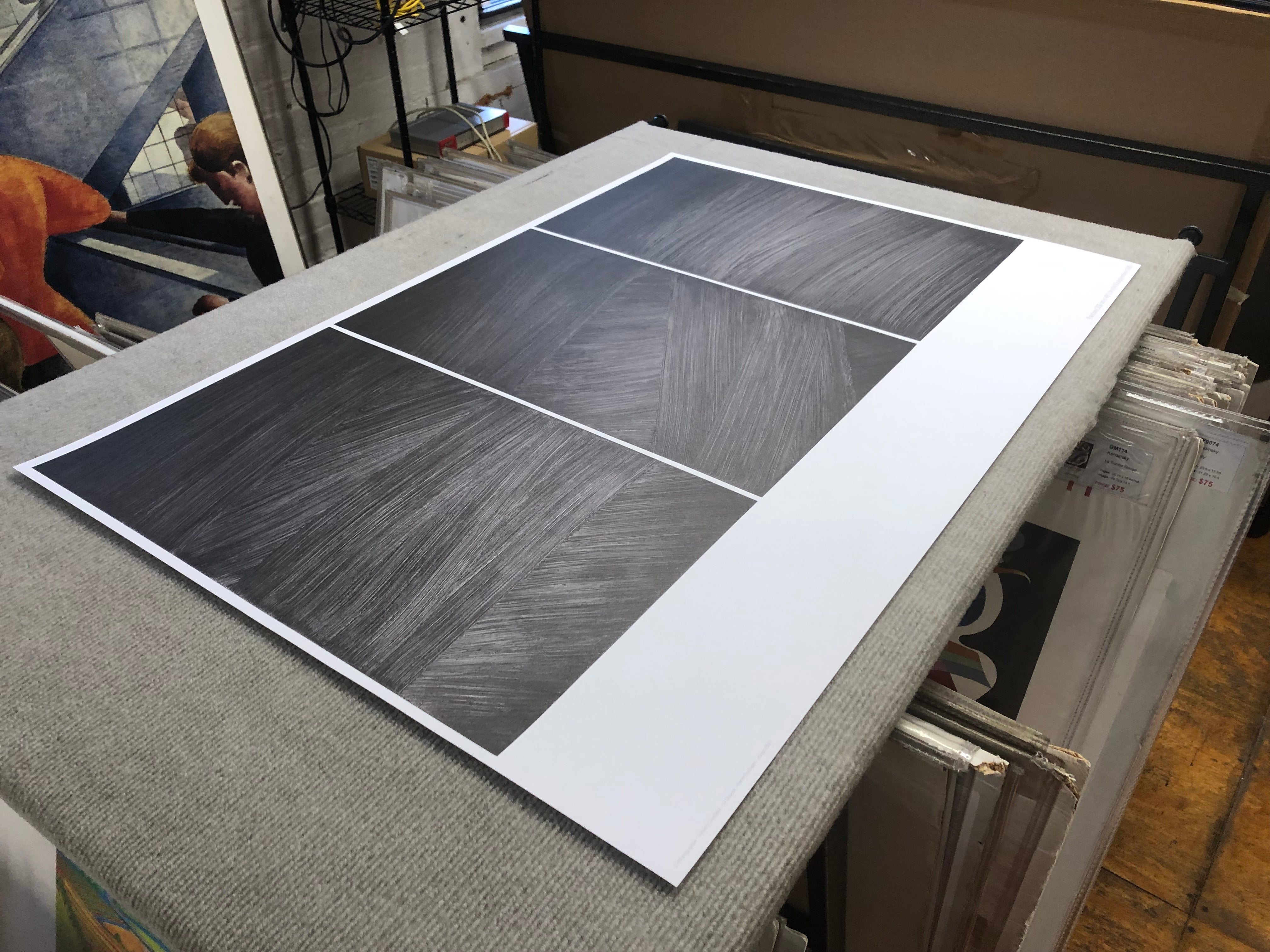 Pierre Soulages - 'Painting January 7 1983' Offset Lithograph 2022.