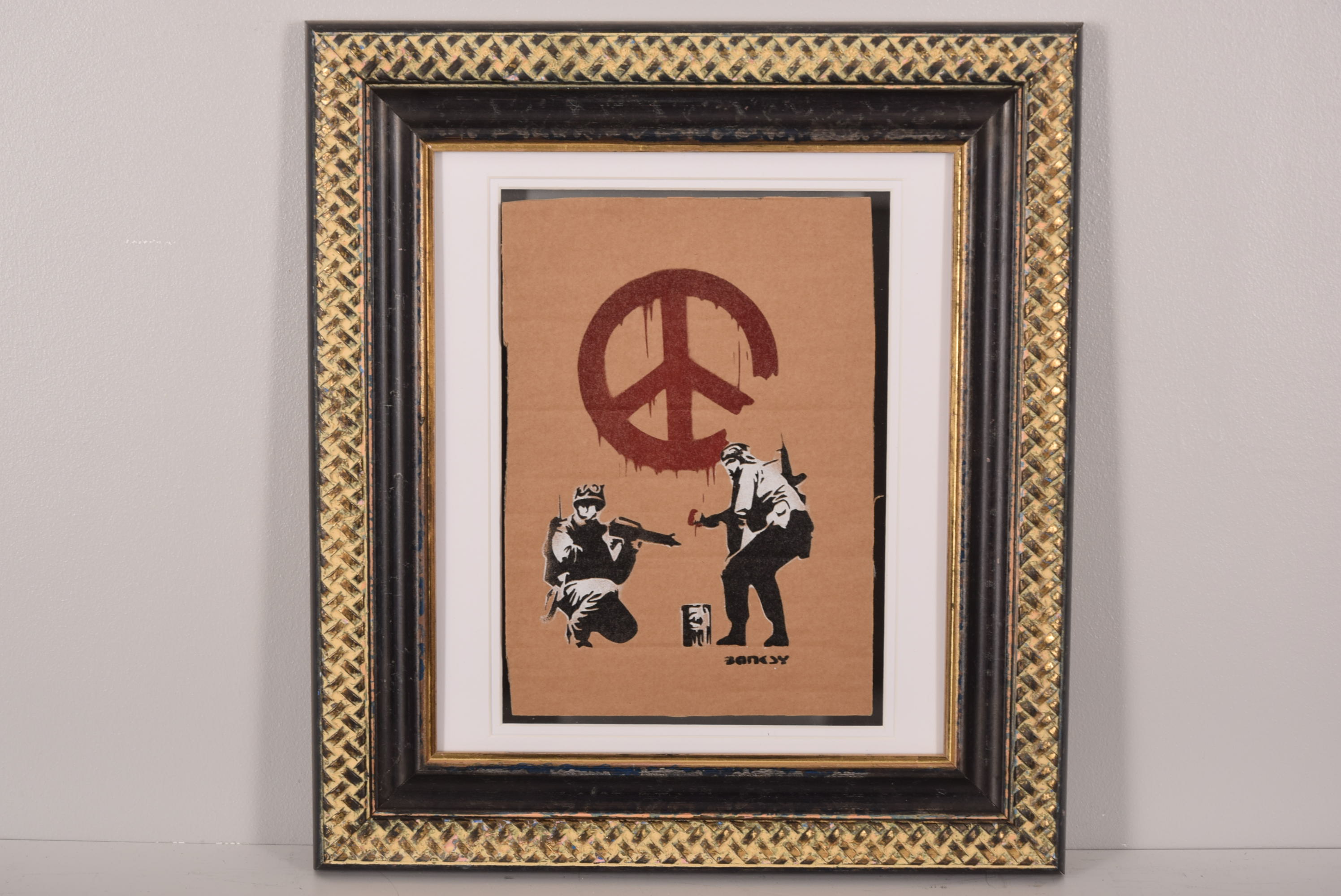 Banksy Aerosol and Stencil Artwork