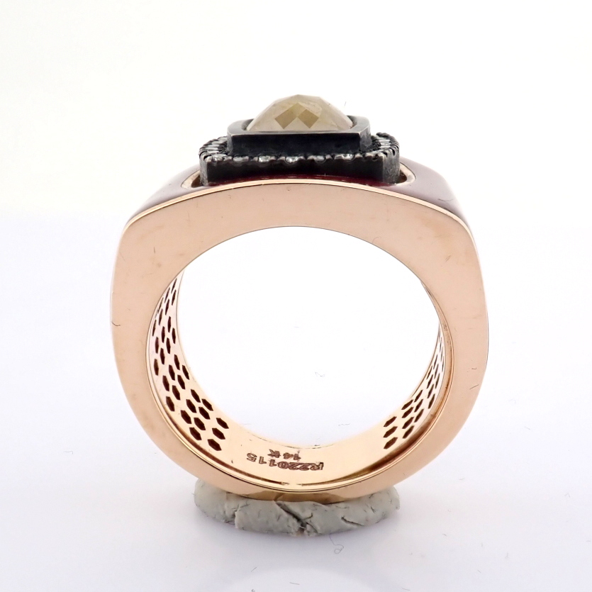 Natural Diamond 14K Rose/Pink Gold Ring