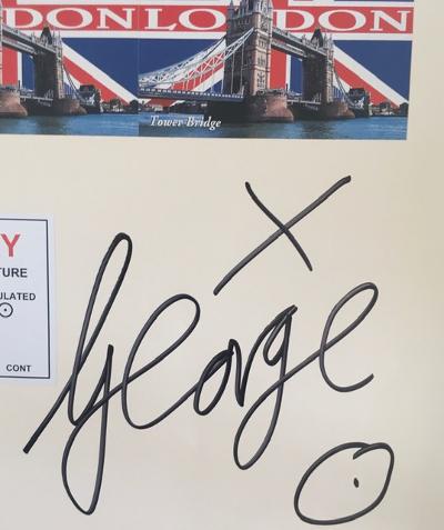 Gilbert & George (b.1943 & 42) Italian & British, Signed,Time Out London, Bridge Flagsky Ltd Ed 2009