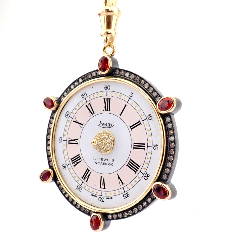 Natural Diamond 14K Yellow Gold Pendant
