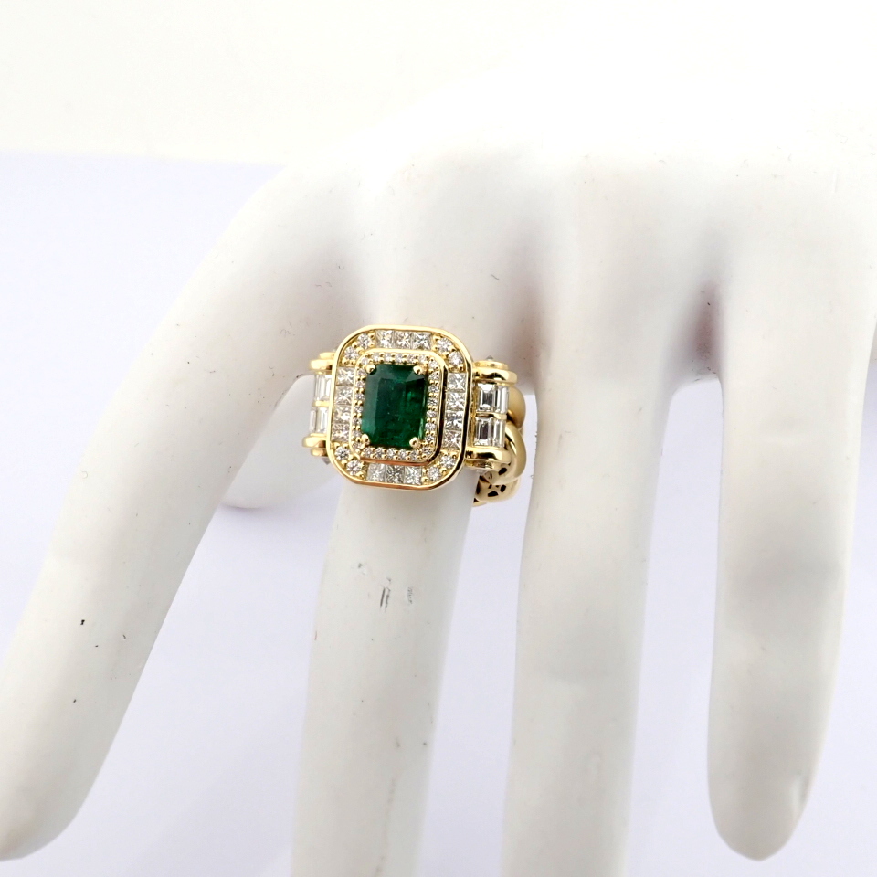 Natural Diamond 14K Yellow Gold Ring