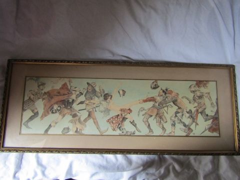 J B Rademakers, 20th Century , water colour over graphite,