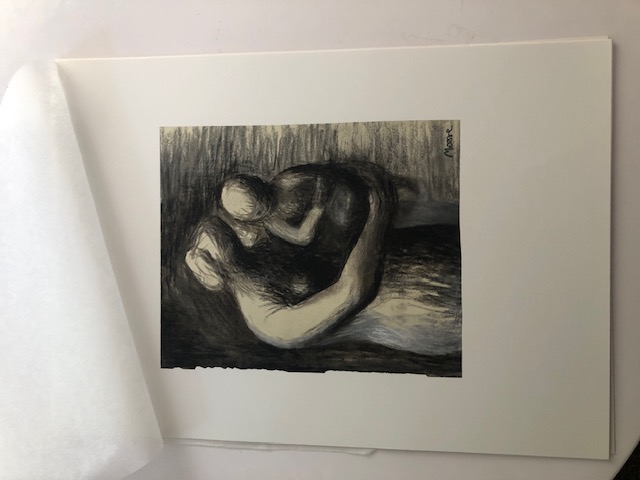 Four (4) Rare Henry Moore Lithographs. 1982