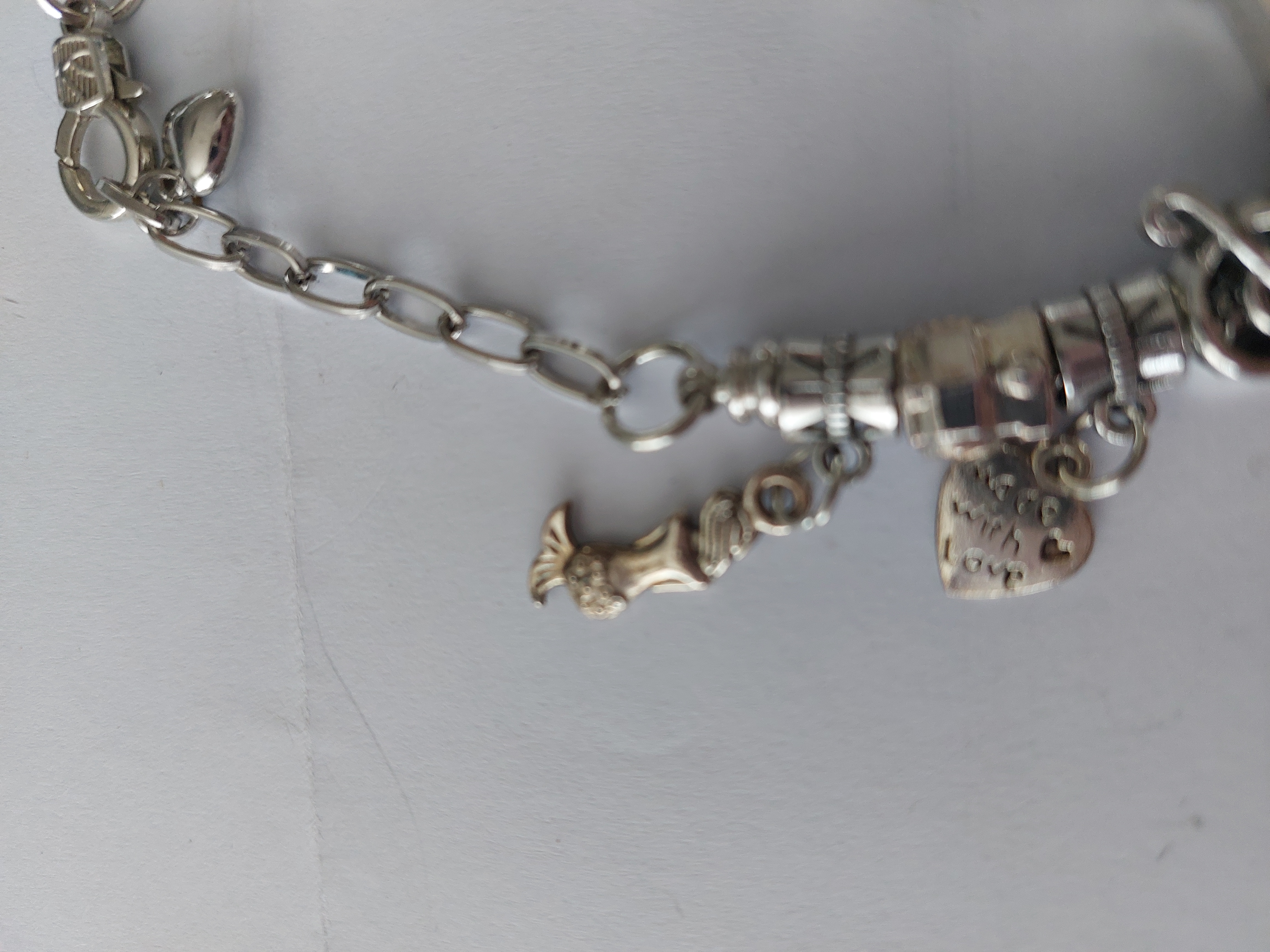 Charm Bracelet With 16 Charms