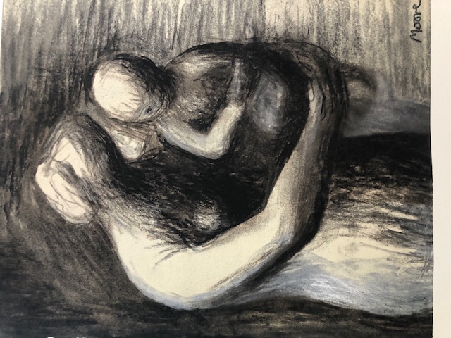 Four (4) Rare Henry Moore Lithographs. 1982