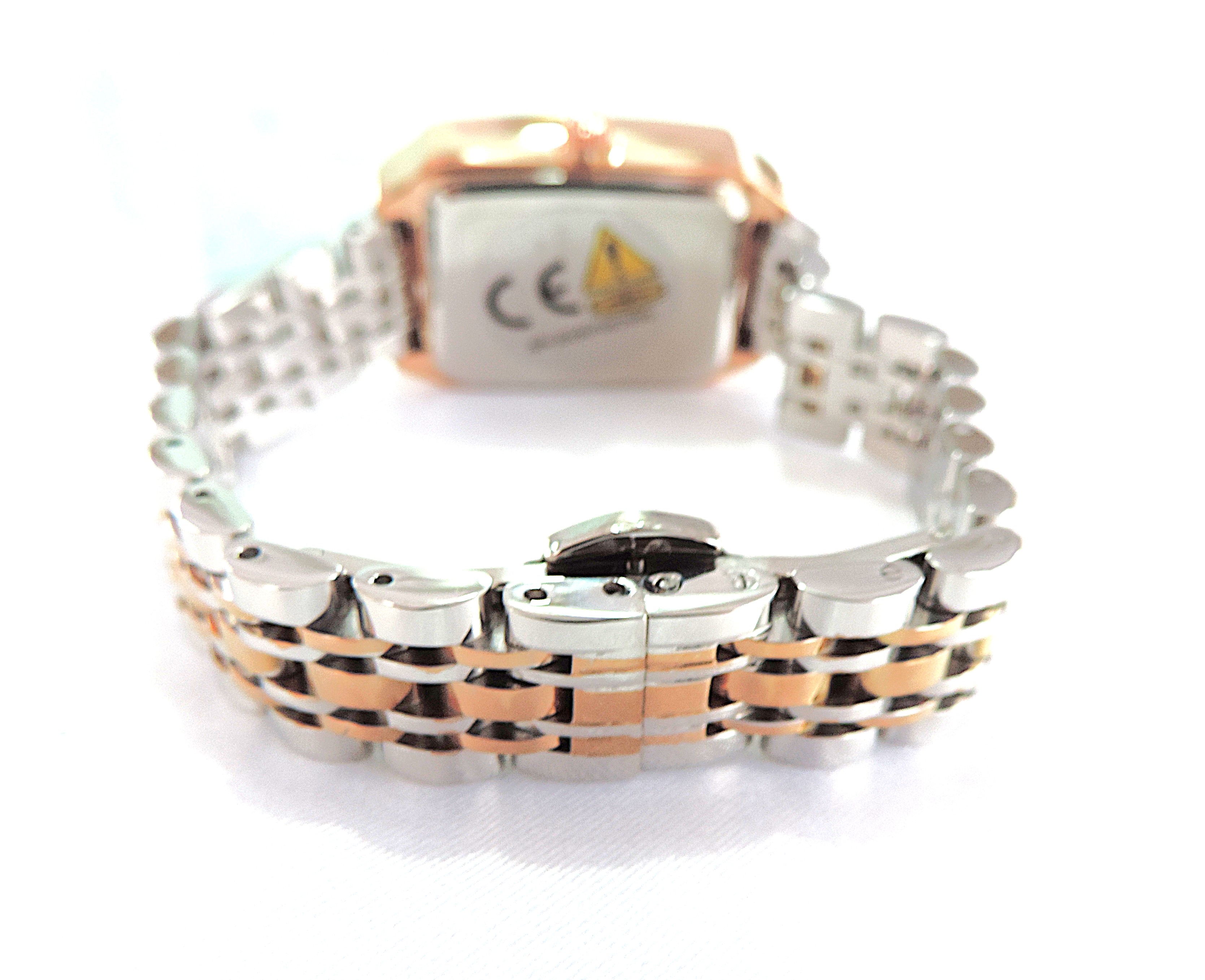 Ladies Quartz Two Tone Bracelet Watch