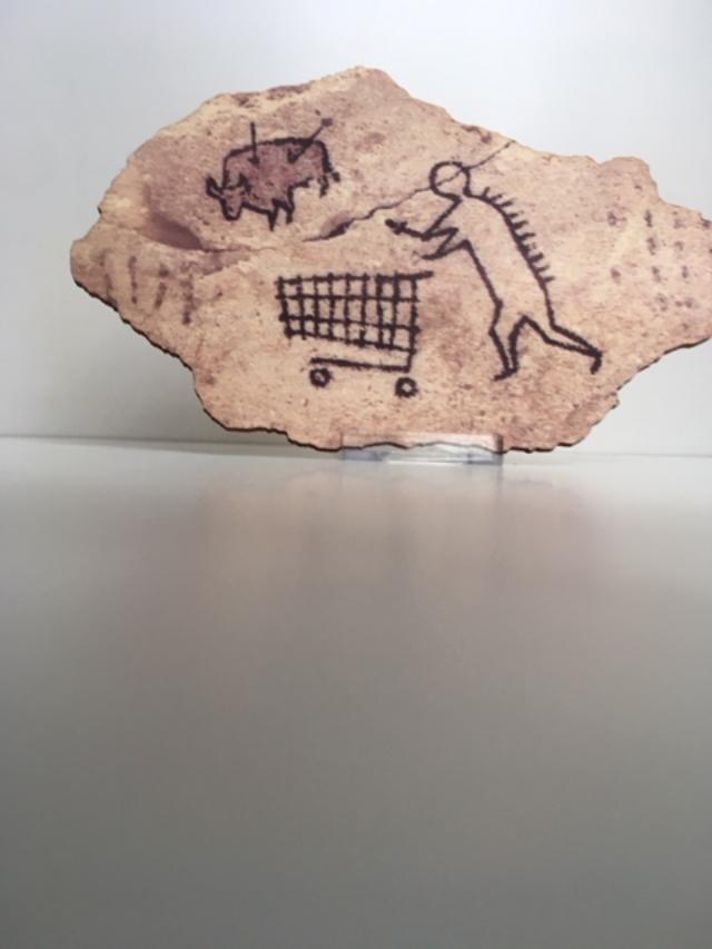 Banksy (b 1974) Peckham Rock ‘Shopping Trolly's' Cork Postcard, British Museum With Provenace, 2018
