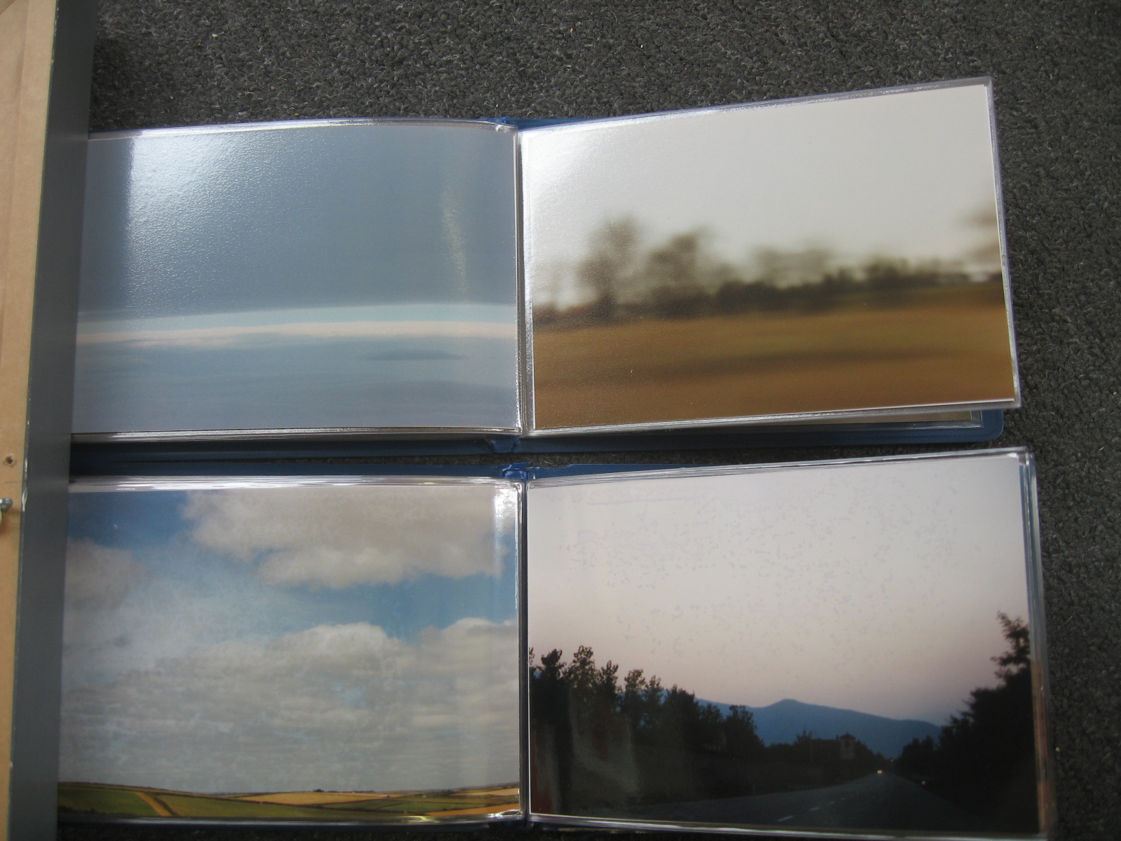 Julian Opie Album Photo's 36 Original Photographs In Album From 1995 1st Edition