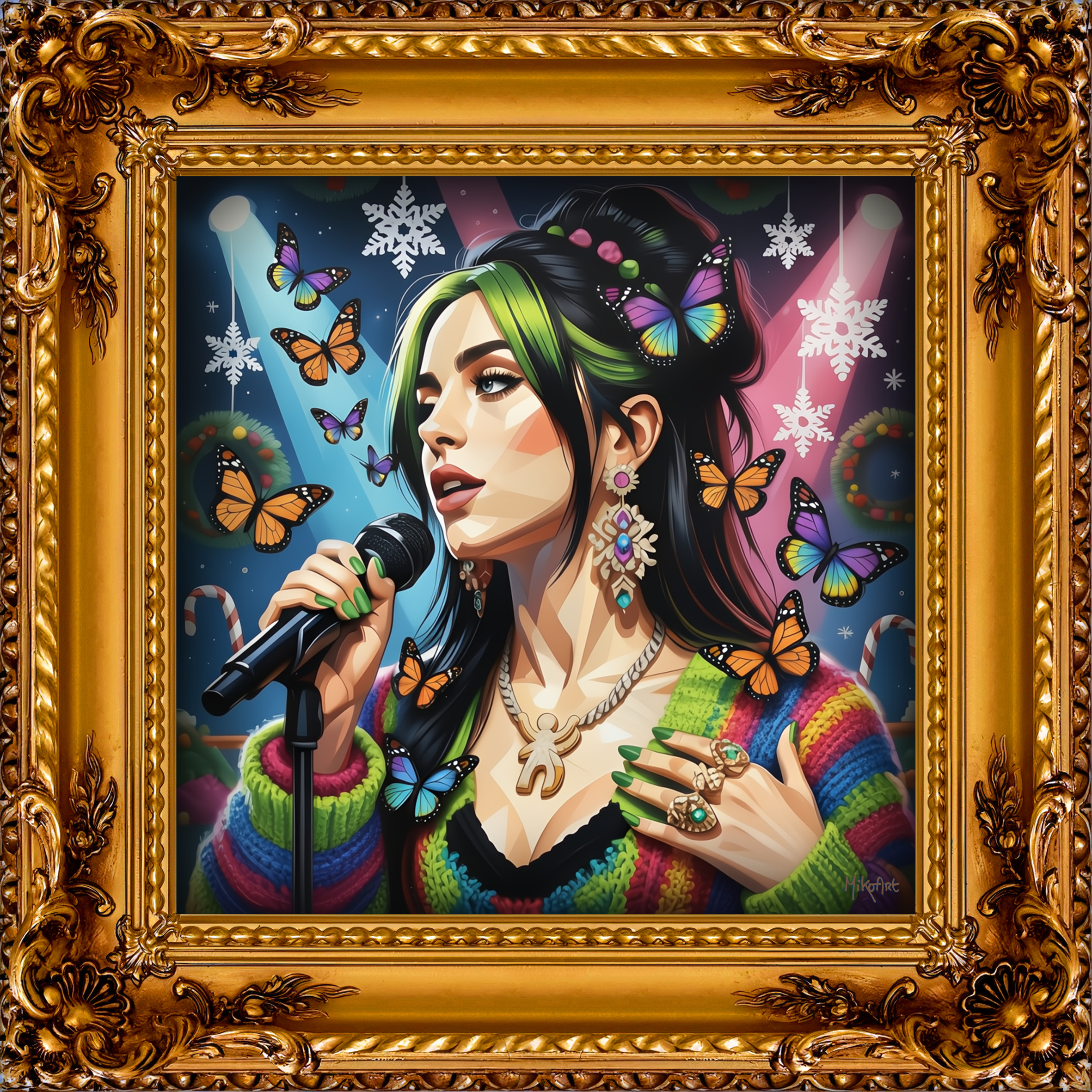 MikoArt - Epoxy Liquid Gloss - 07FP/Billie Eilish