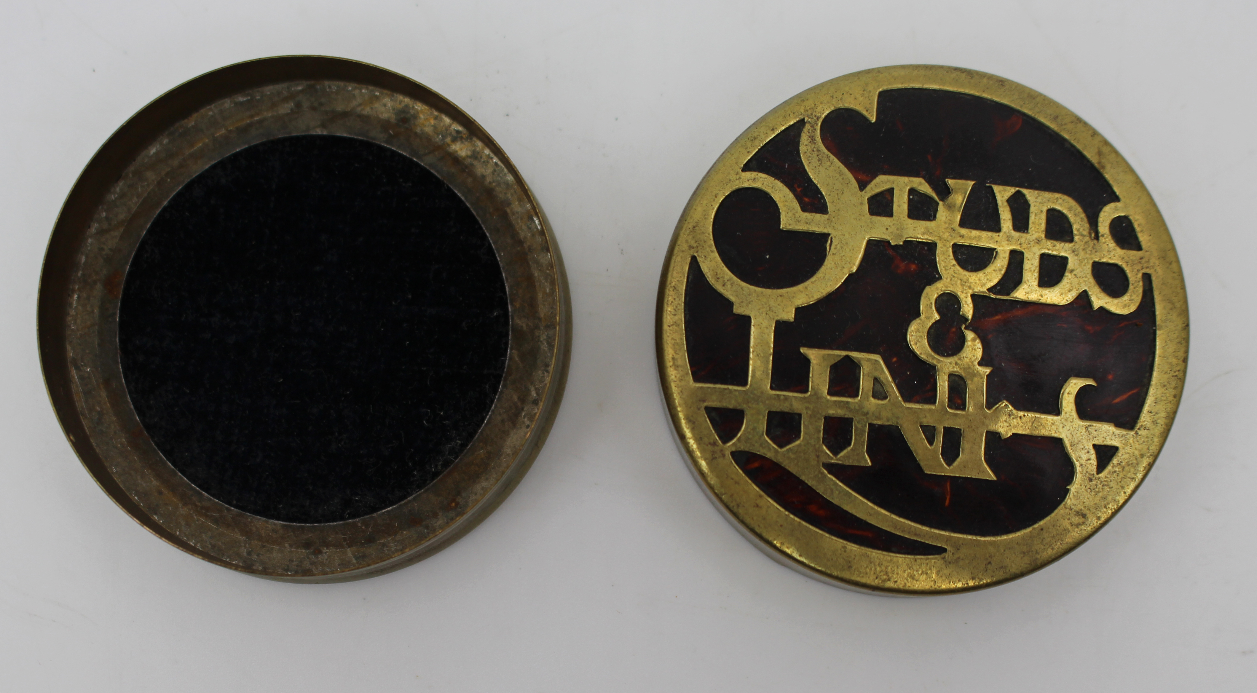 Early 20th Century Gentleman's Studs & Links Box