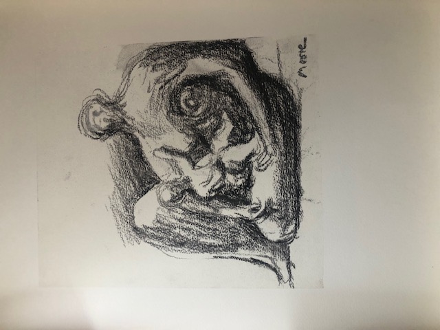 Henry Moore. 'Mother and Child' 1980 Lithograph From Seat Edizioni 1983.
