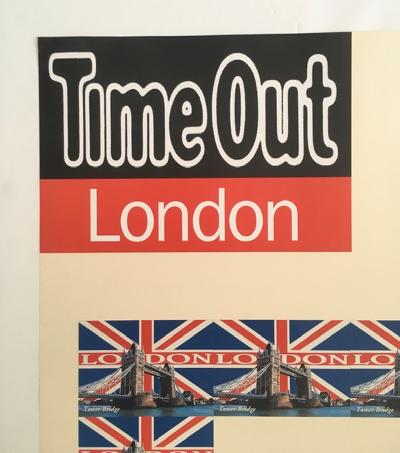 Gilbert & George (b.1943 & 42) Italian & British, Signed,Time Out London, Bridge Flagsky Ltd Ed 2009