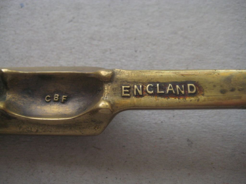 Vintage Brass Nutcracker - William Shakespeare Birth Death 1564-1616