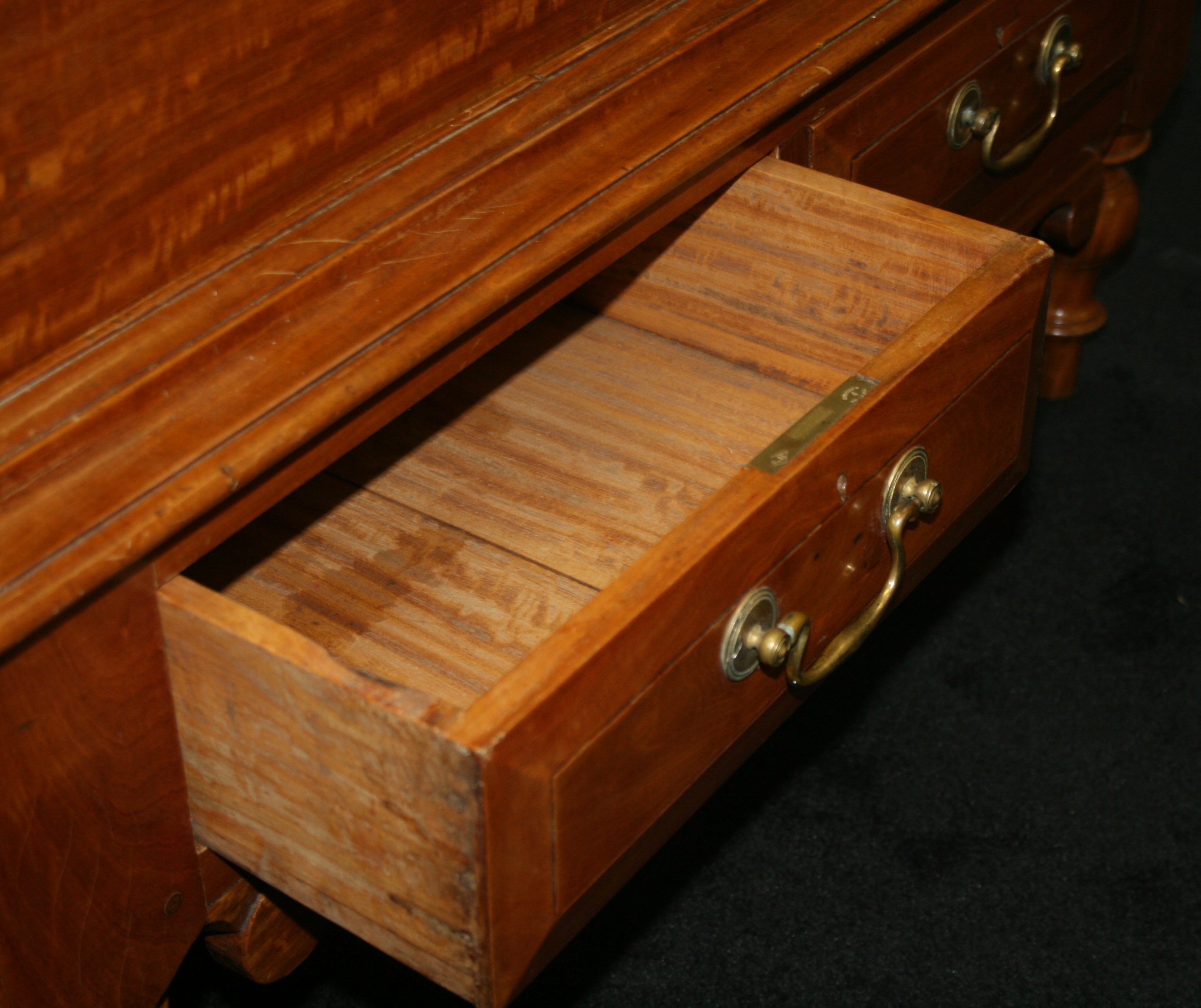 George IV Solid Satinwood Silver Chest on Stand