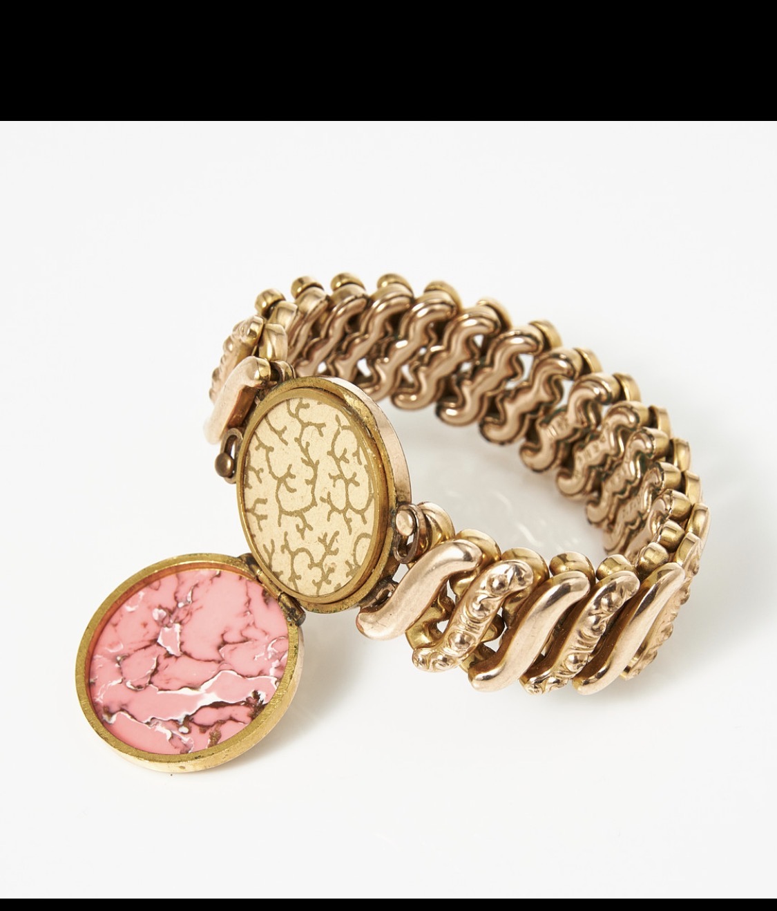 Bracelet, Gilt 20 Century “Carmen Expansion Bracelet“