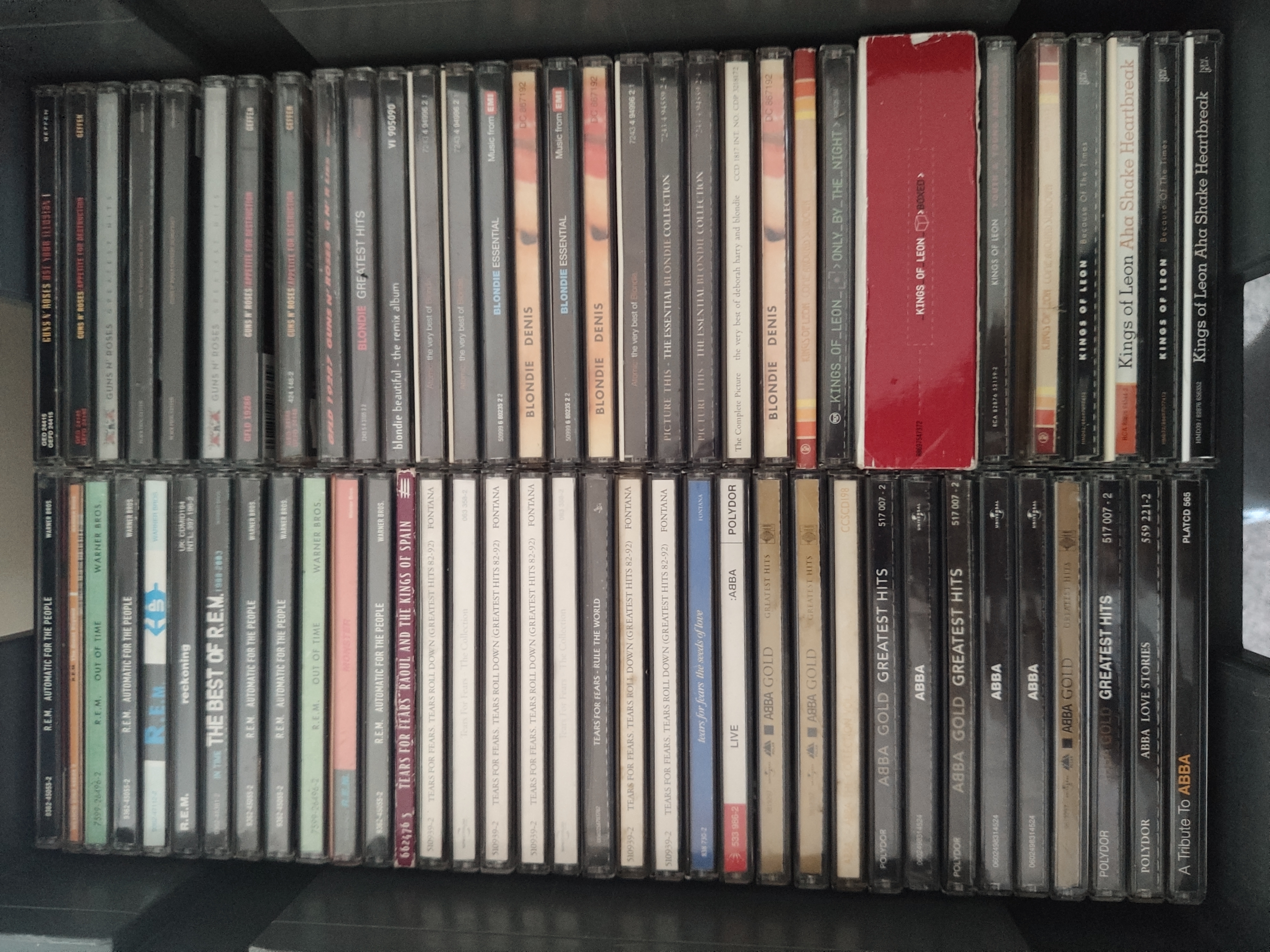 A Collection Of 67 X Music CDs