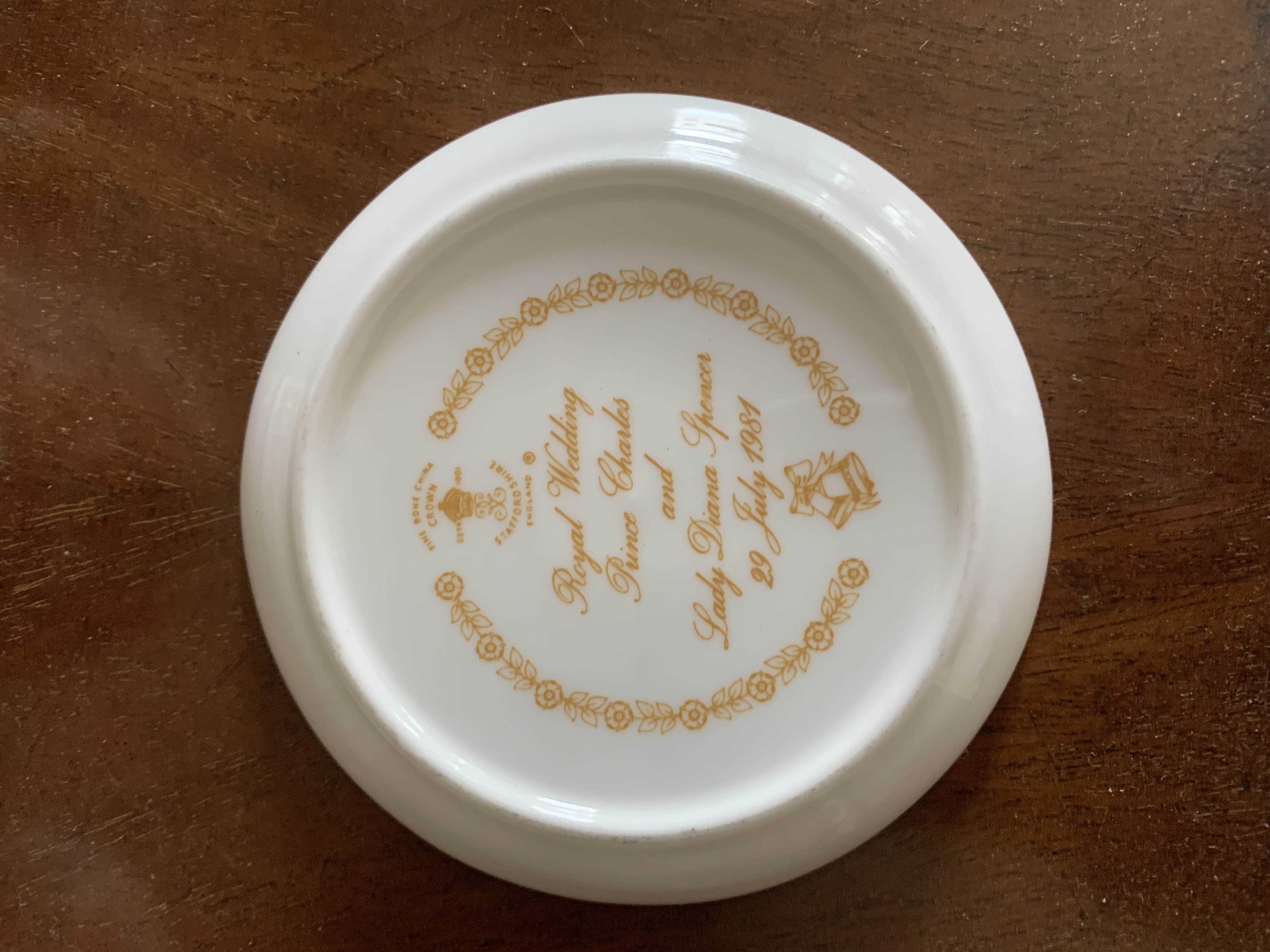 Three Charles and Diana Marriage Cups Plus Commemorative Ashtray.