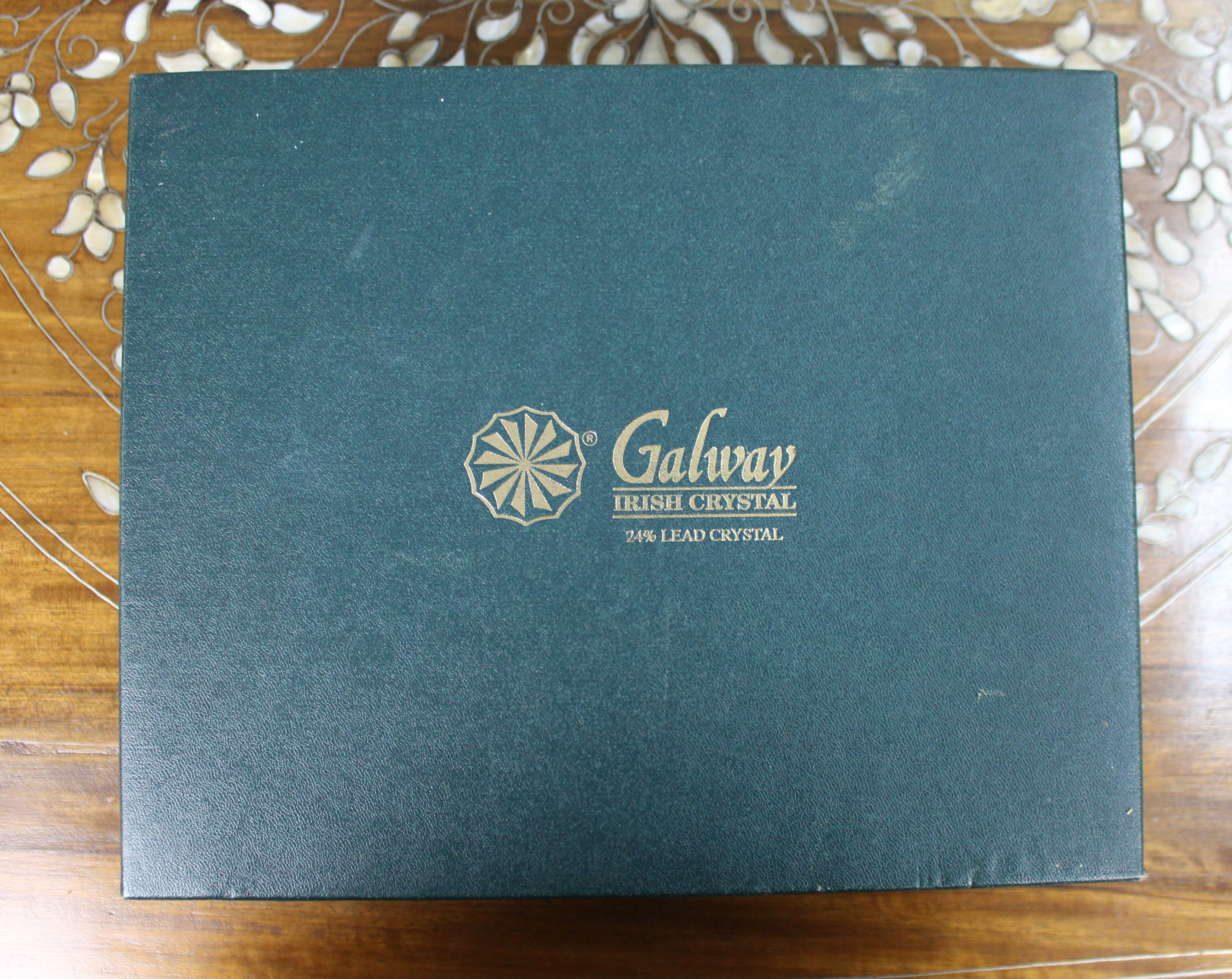 Galway Crystal Decanter & Tumblers Presentation Boxed