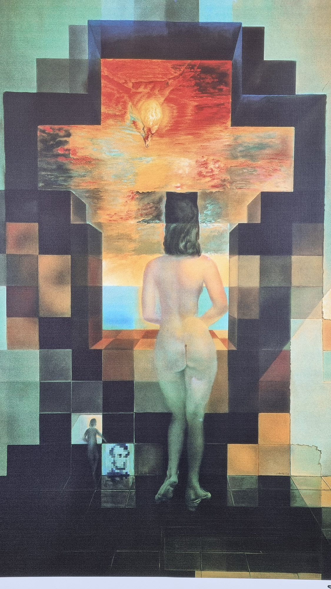 Salvador Dali Gala Nude (Abraham Lincoln) Limited Edition