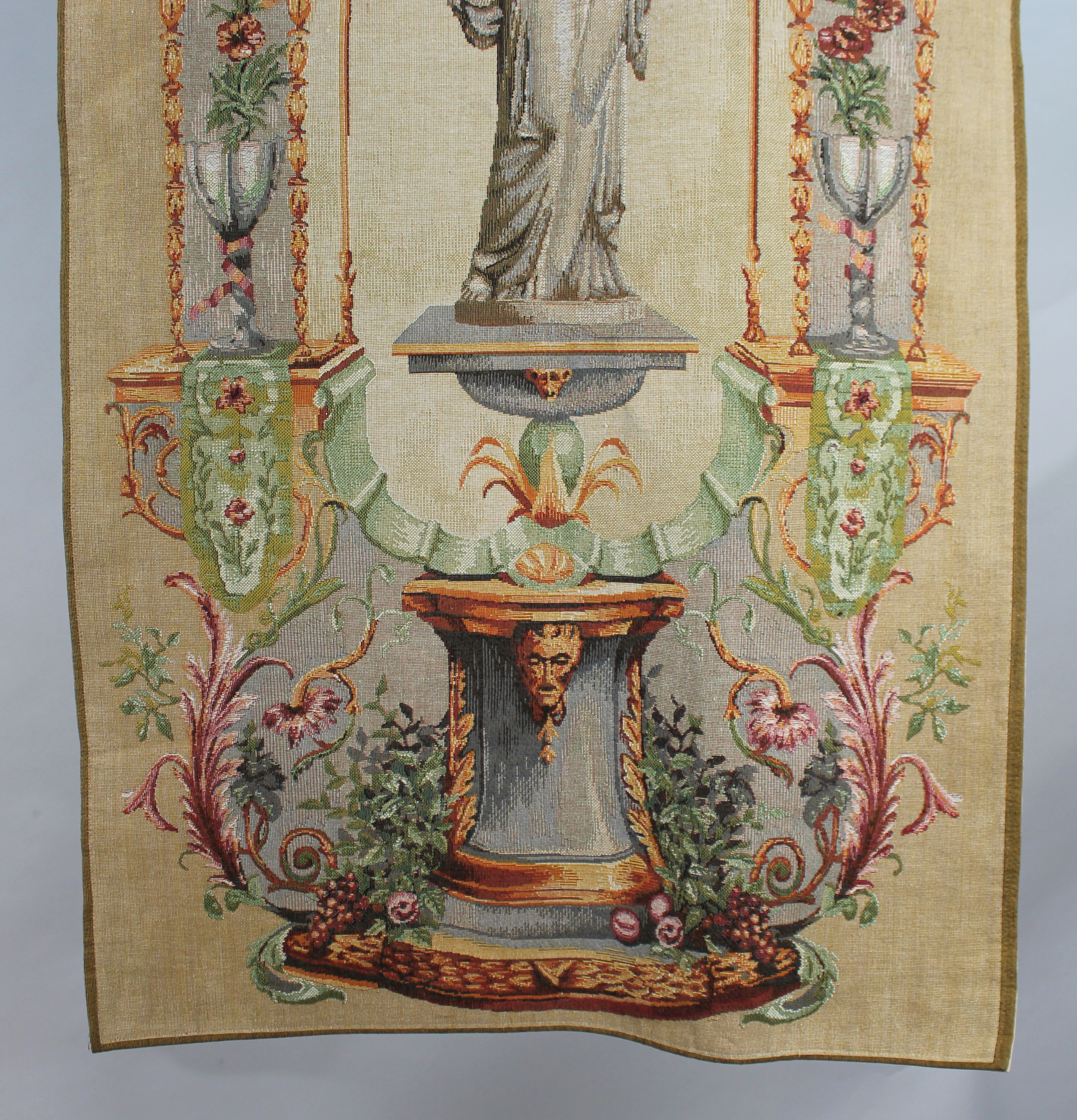 Aubusson Style Tapestry Wall Hanging