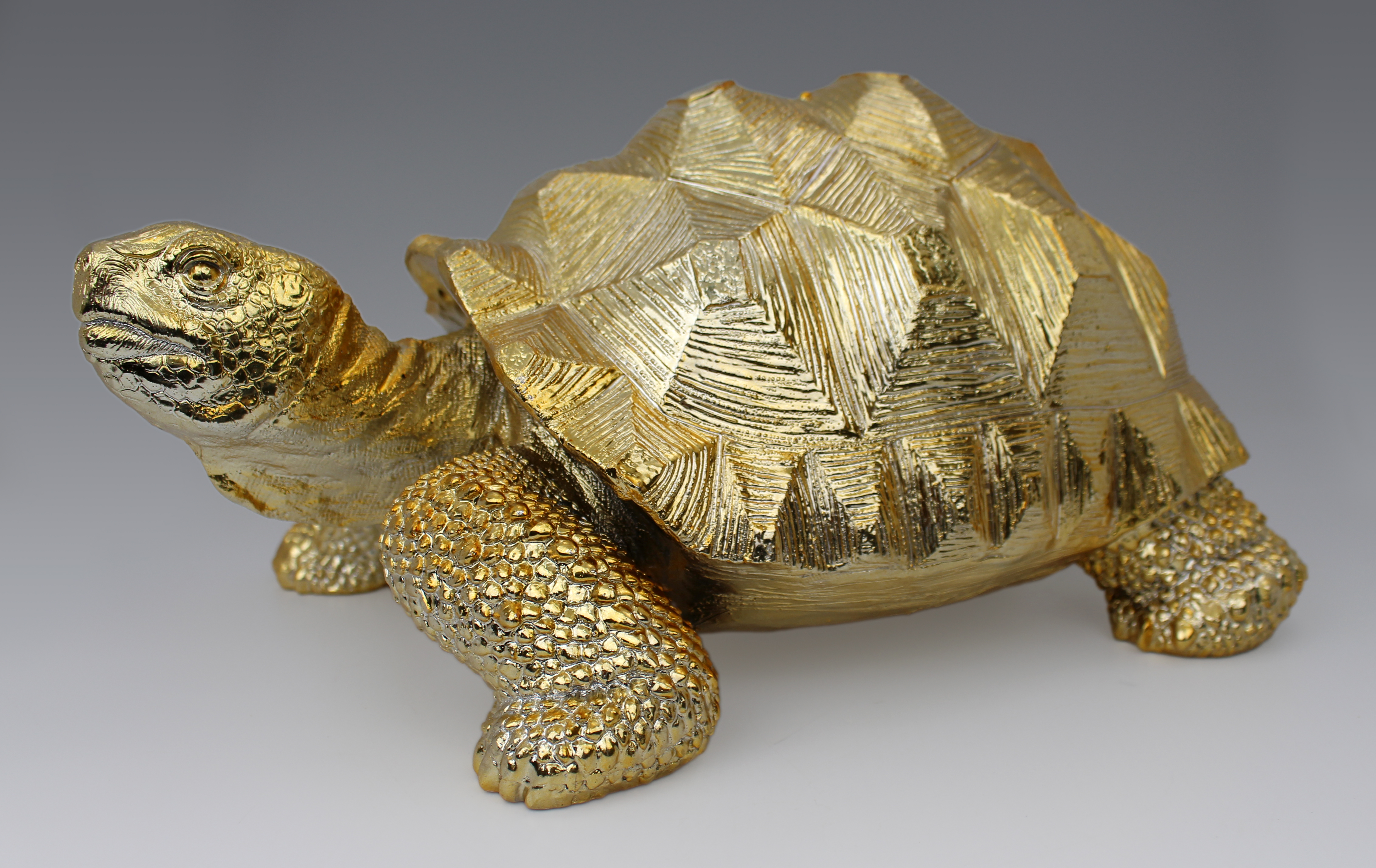 Gold Leaf Tortoise Model