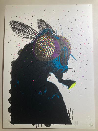 Paul Insect (B.1971)‘Unclear Residents’Pow 2010 Complete Bound Portfolio of Screen-Prints LikeBanksy