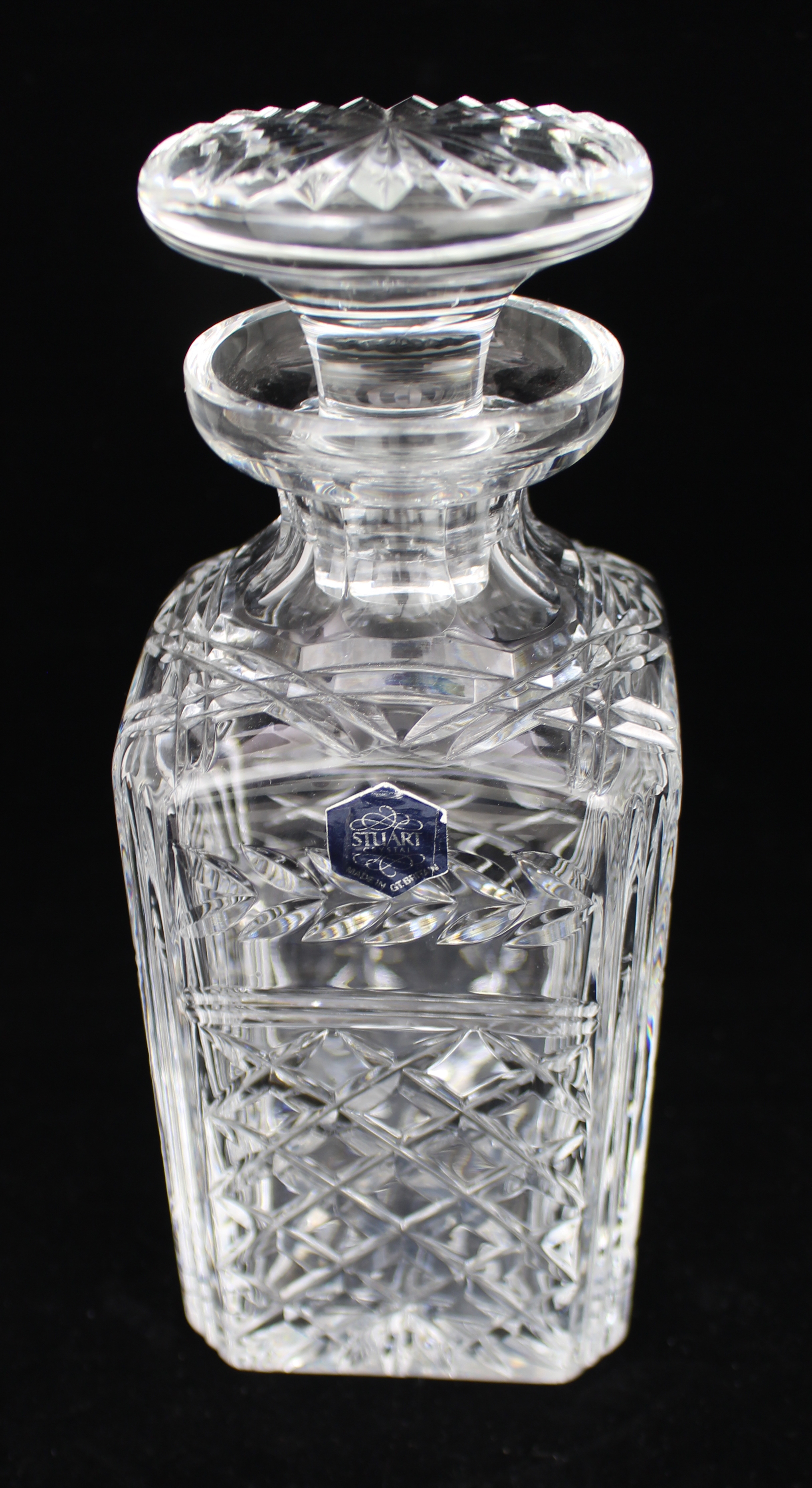 Stuart Crystal Cheltenahm Crystal Decanter
