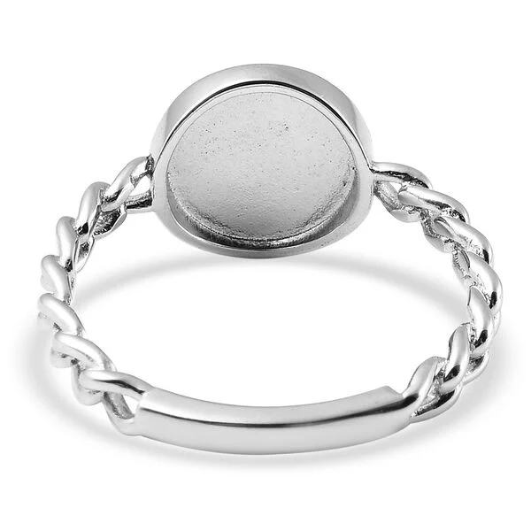 New! Sterling Silver Dragon Signet Ring