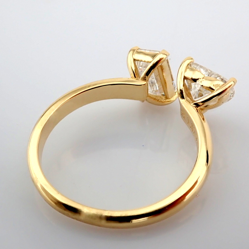 Heart Cut Lab-Grown Diamond Ring - 2.09 Total Carat (IGI Certified)