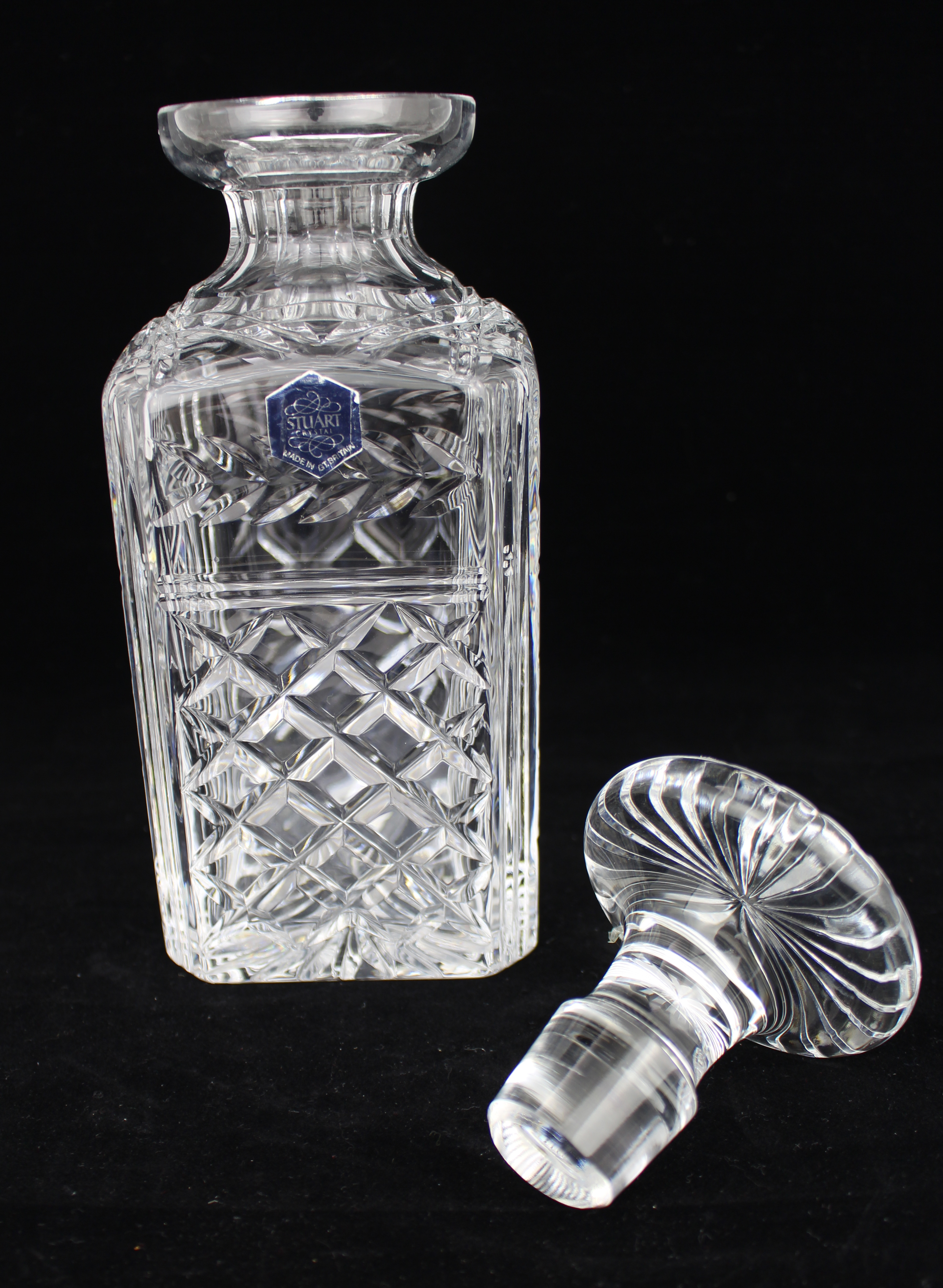 Stuart Crystal Cheltenahm Crystal Decanter
