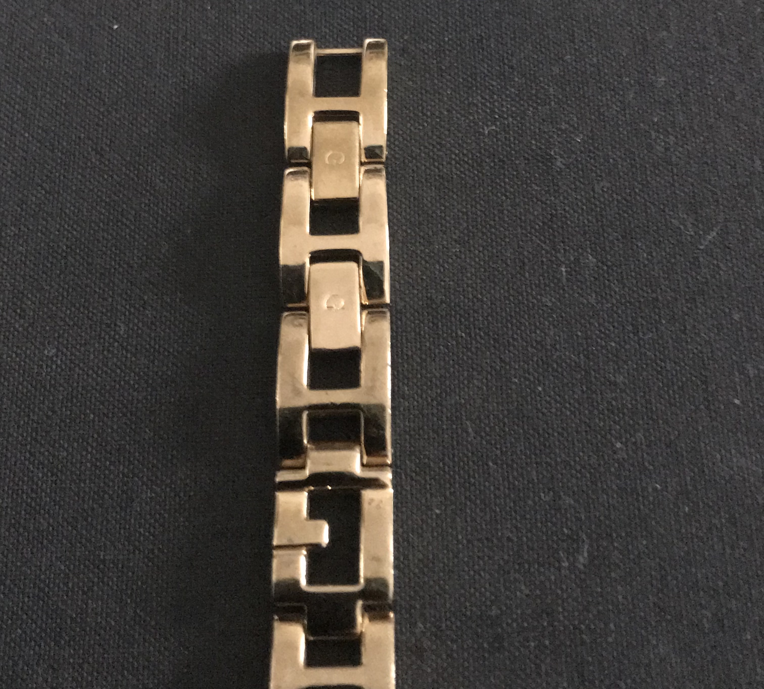 Guess Gold Plated Diamanté Studded Watch