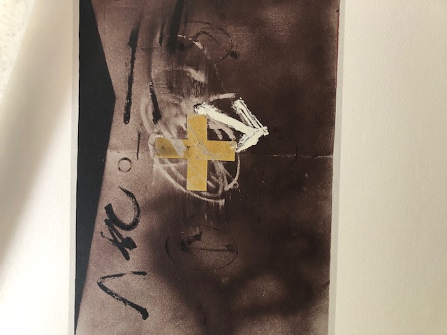 Antoni Tapies (1923-2012) Rare Numbered Lithograph 1982