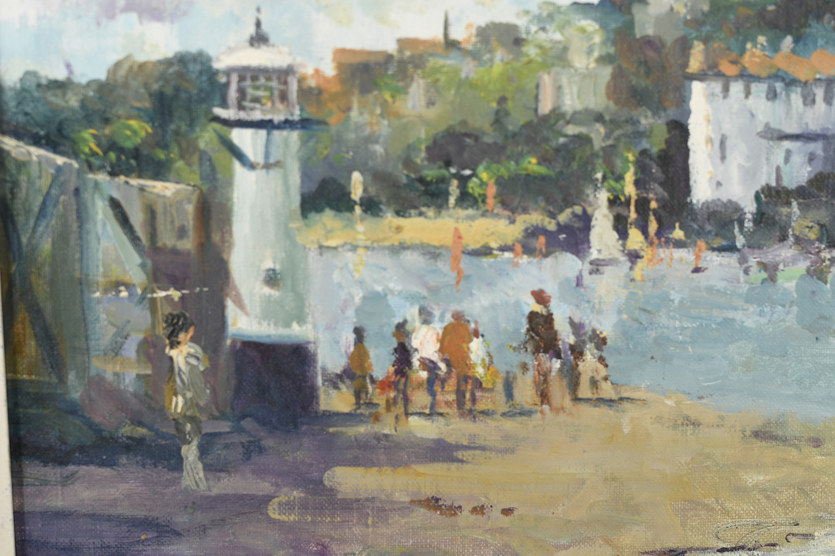 John Ambrose Original Oil On Canvas