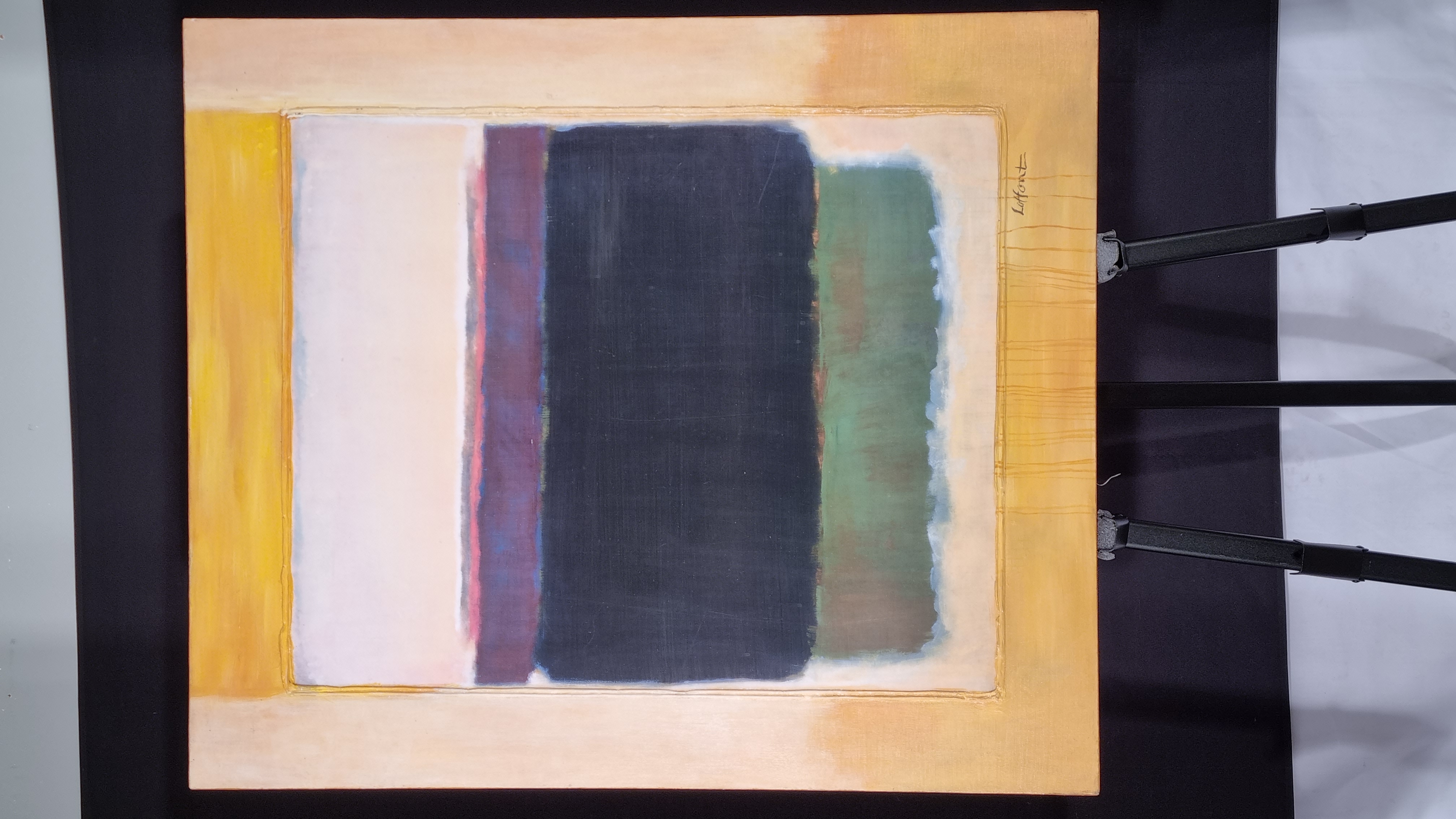 Original on Canvas by Laffont