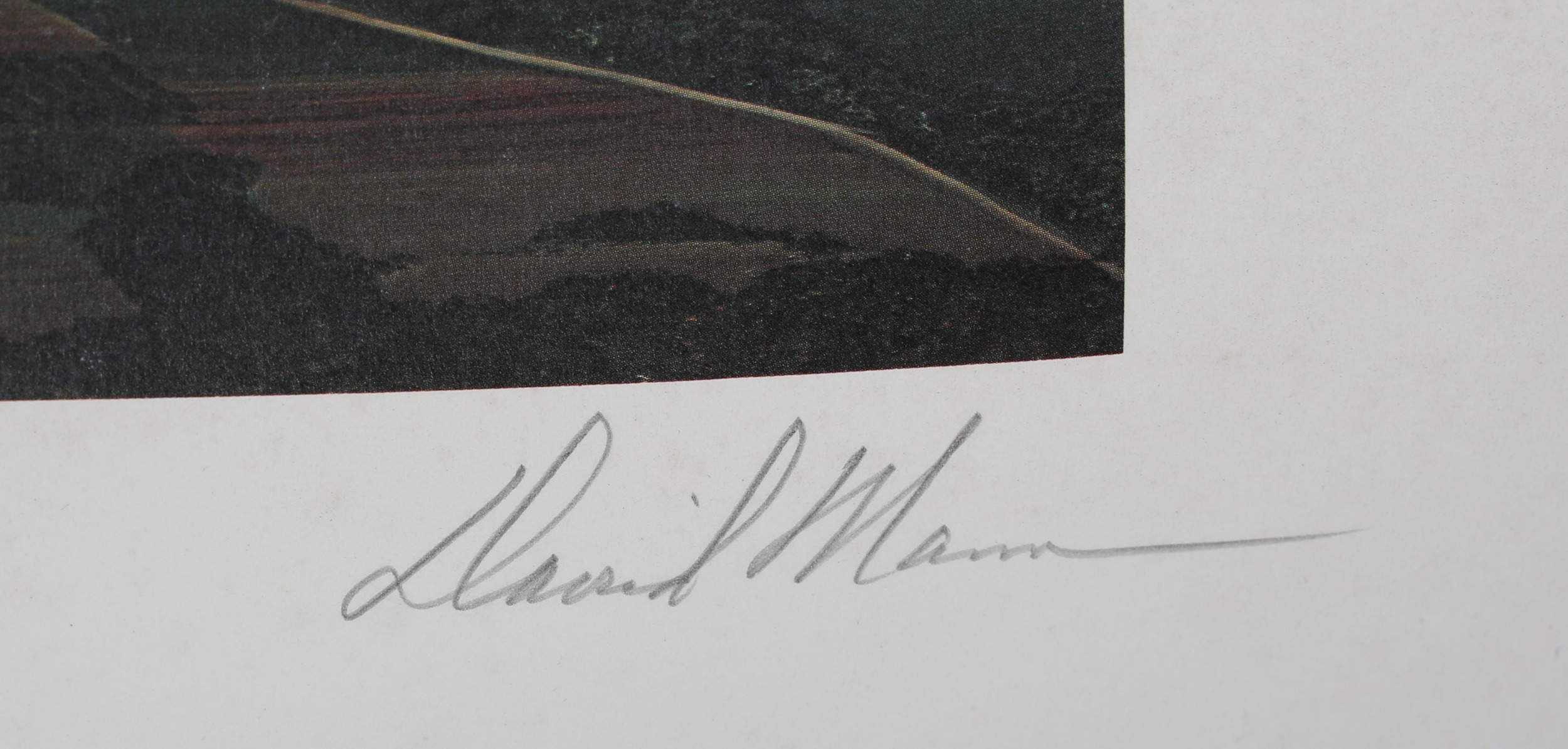 David Mann (1968-04) ‘The Airplane’, Lithograph In Colours, Editioned, Hand Signed, 2004