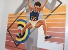 Peter Philips (b1939) Original Olympische Spiele München Advertisement Poster, Munich Germany, 1972