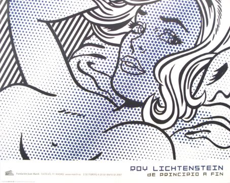 Roy Lichtenstein 'Seductive Girl' Exhibition Poster 2007