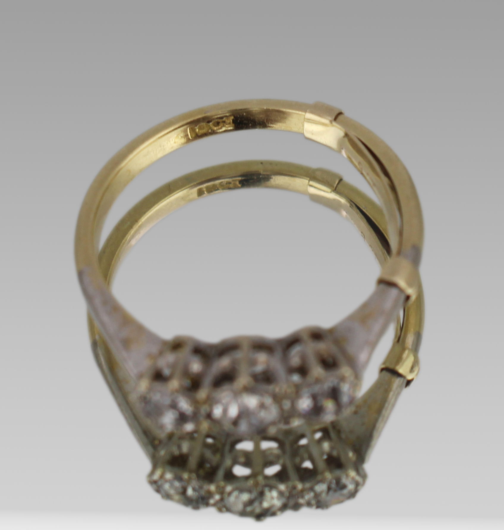 Three Stone Diamond 18ct Ring