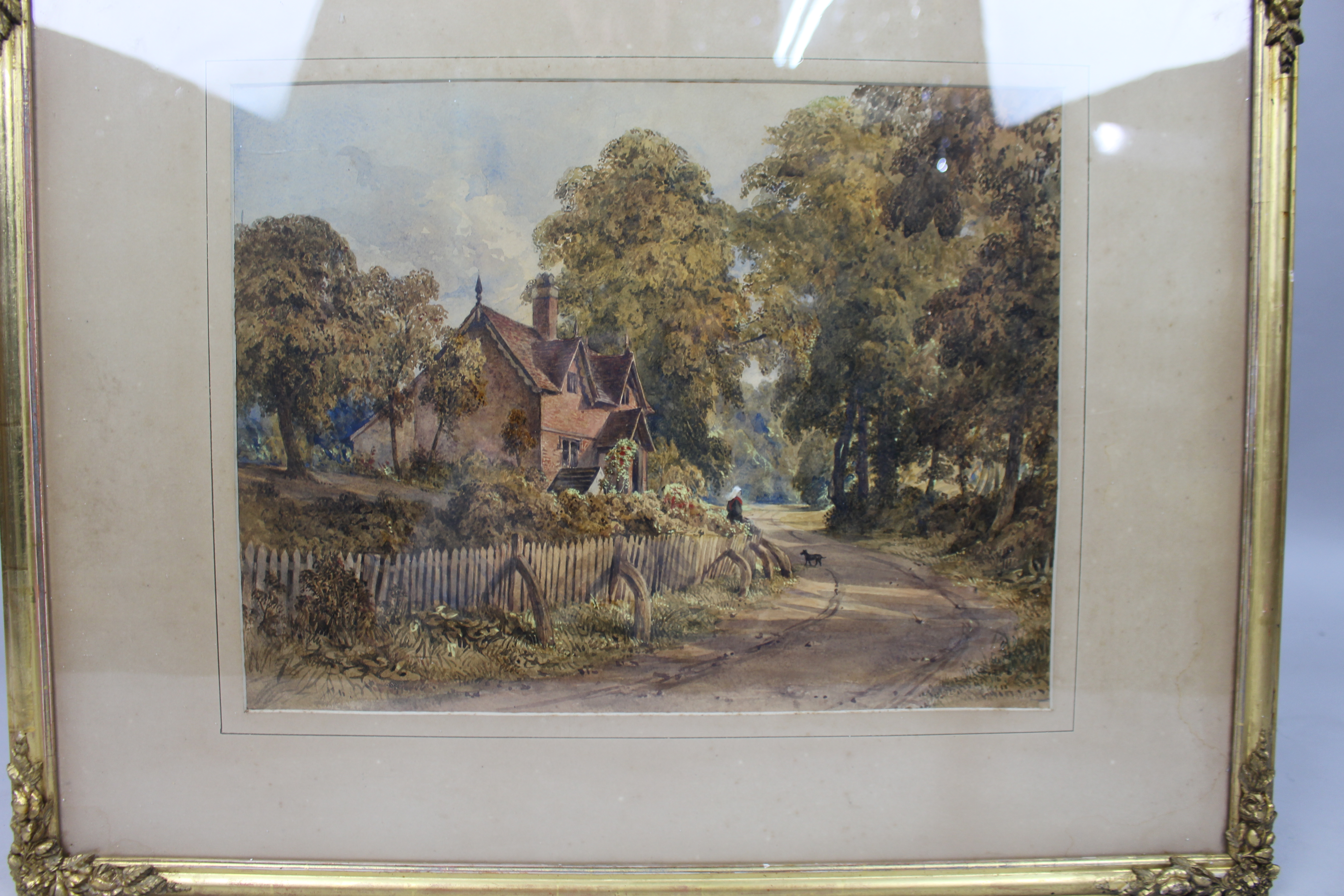 Pair of Fine Victorian Watercolours – English Landscape Views